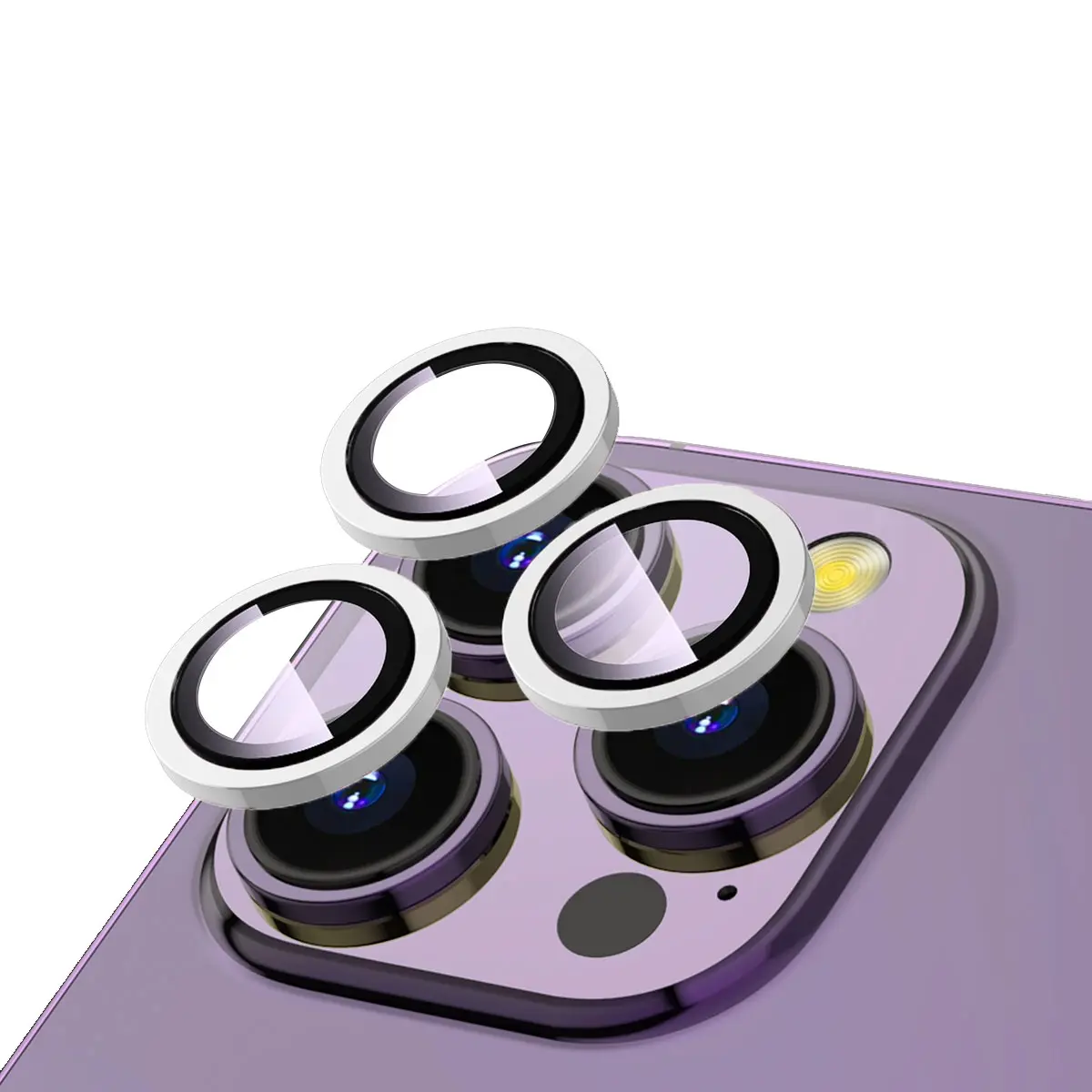 iPhone 14 Pro Max Safir Kamera Lens Koruyucu - Zore CL-12