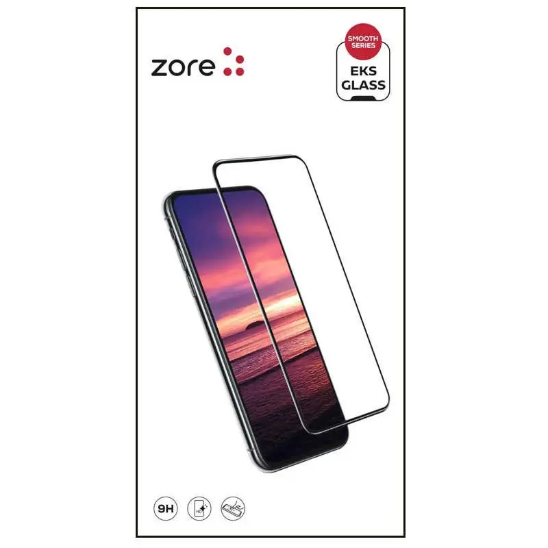 iPhone 14 Pro Max Tam Kaplama 9H Cam Ekran Koruyucu - Zore EKS