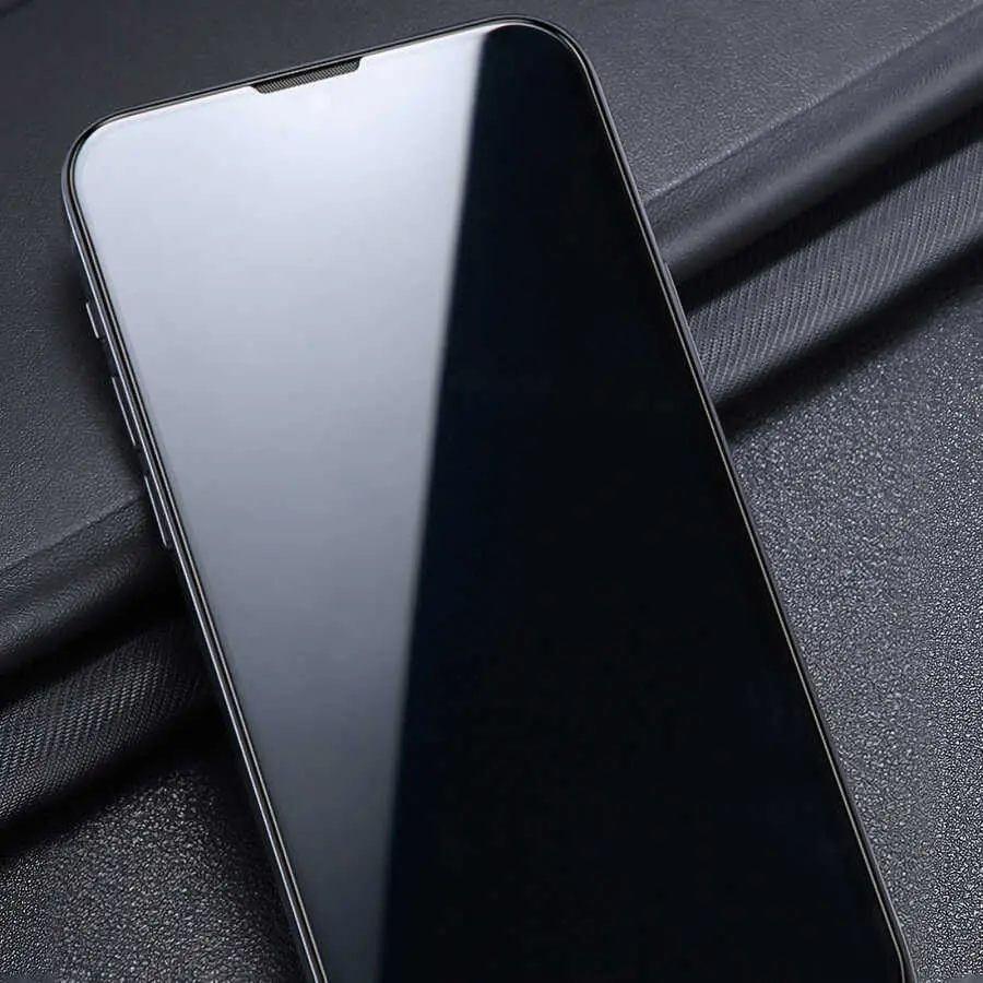 iPhone 15 Tam Kaplama 5D Cam Ekran Koruyucu - Davin