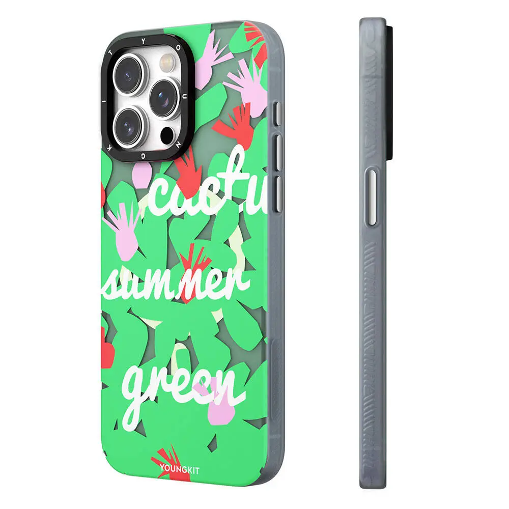 iPhone 15 MagSafe Uyumlu Yaz Meyvesi Desenli Kılıf - Youngkit Fruity Flavour