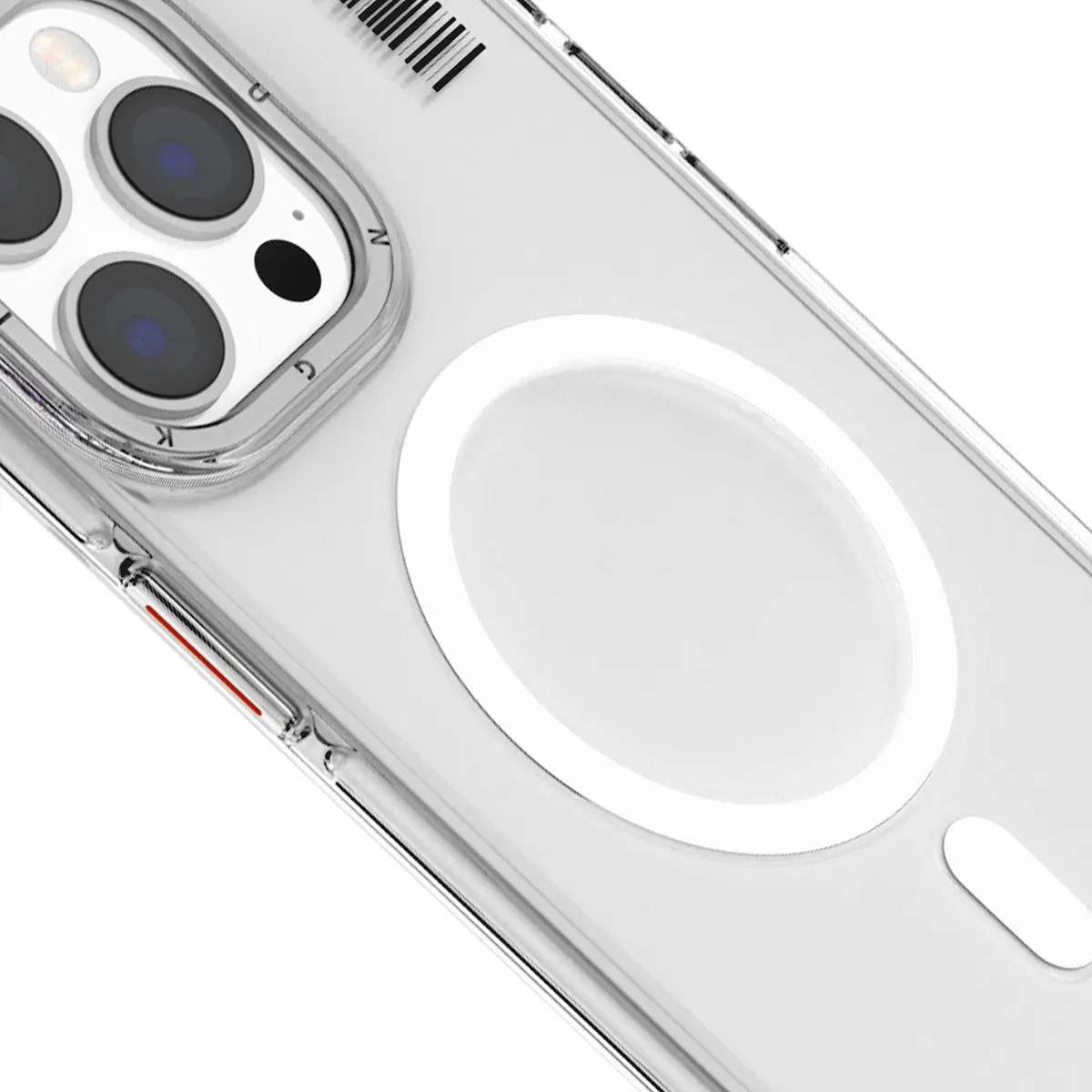 iPhone 15 MagSafe Uyumlu Şeffaf Kılıf - Youngkit Crystal Shield