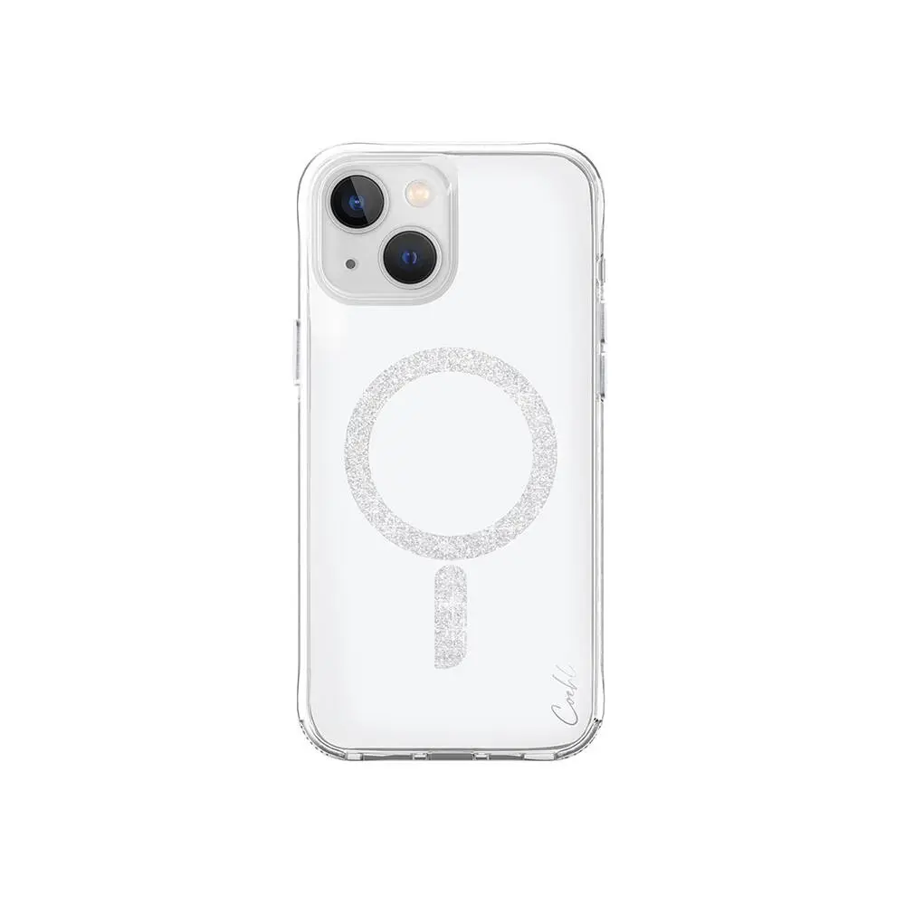 iPhone 15 MagSafe Uyumlu Simli Manyetik Kılıf - Coehl Glace