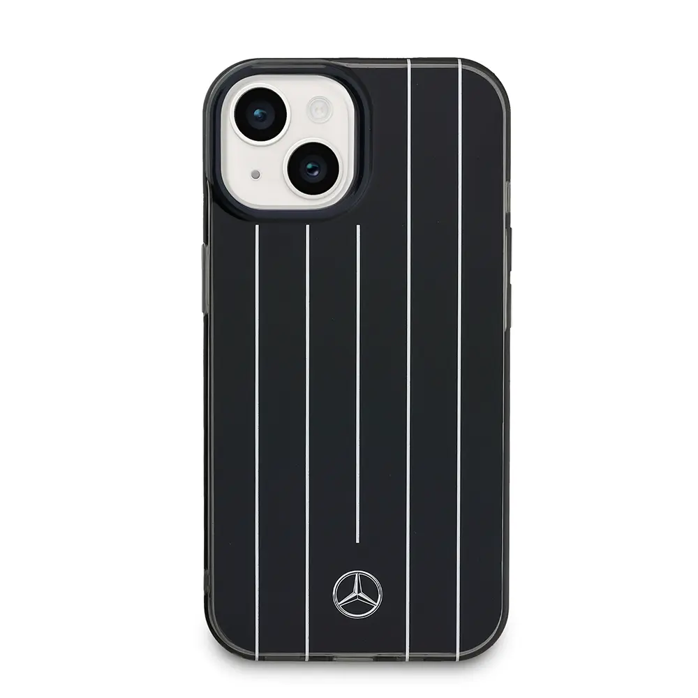 iPhone 15 Uyumlu Paralel Çizgi Desenli Kılıf - Mercedes Benz New Urban 3