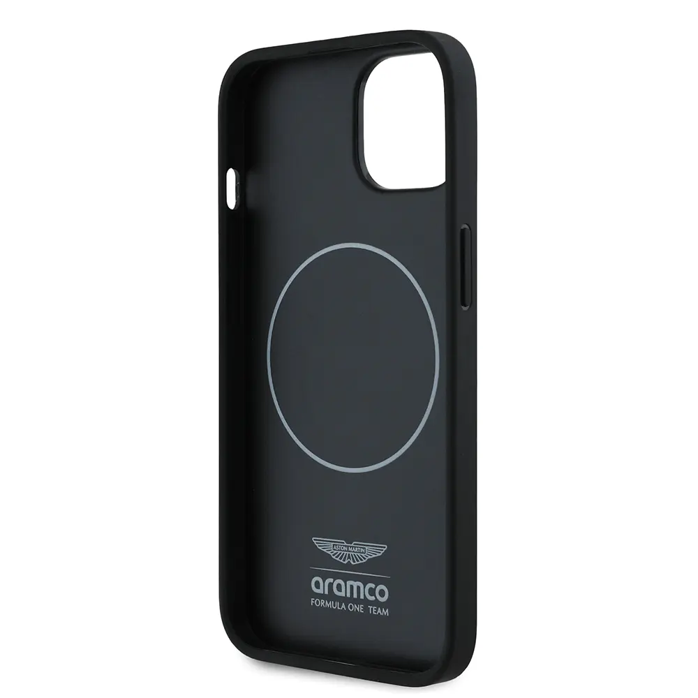 iPhone 15 MagSafe Uyumlu PU Deri Kılıf - Aston Martin Alonso 14