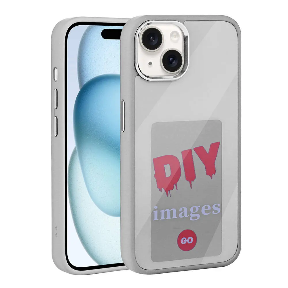 iPhone 15 NFC Akıllı Kılıf, Ekranı Yansıtan Kapak - Zore