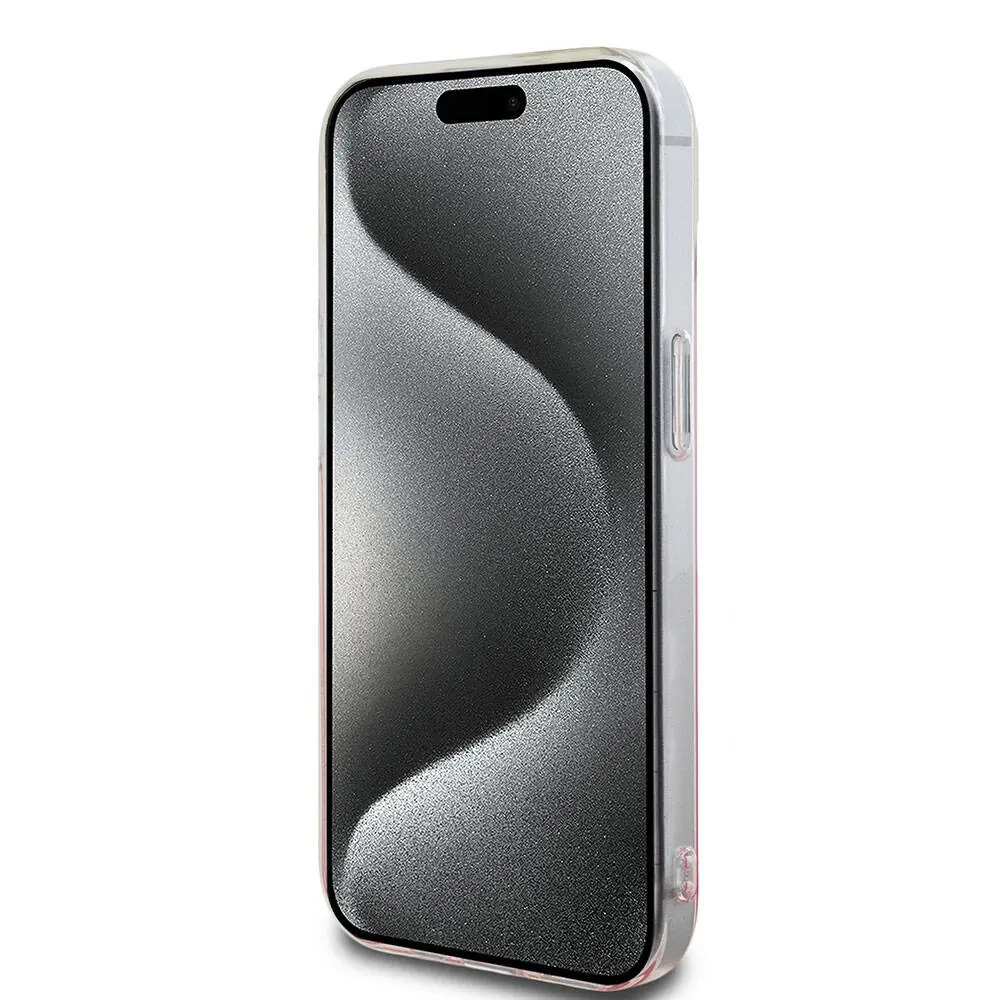 iPhone 15 Hello Kitty Lisanslı Kılıf, Kitty Head Logolu - Beyaz