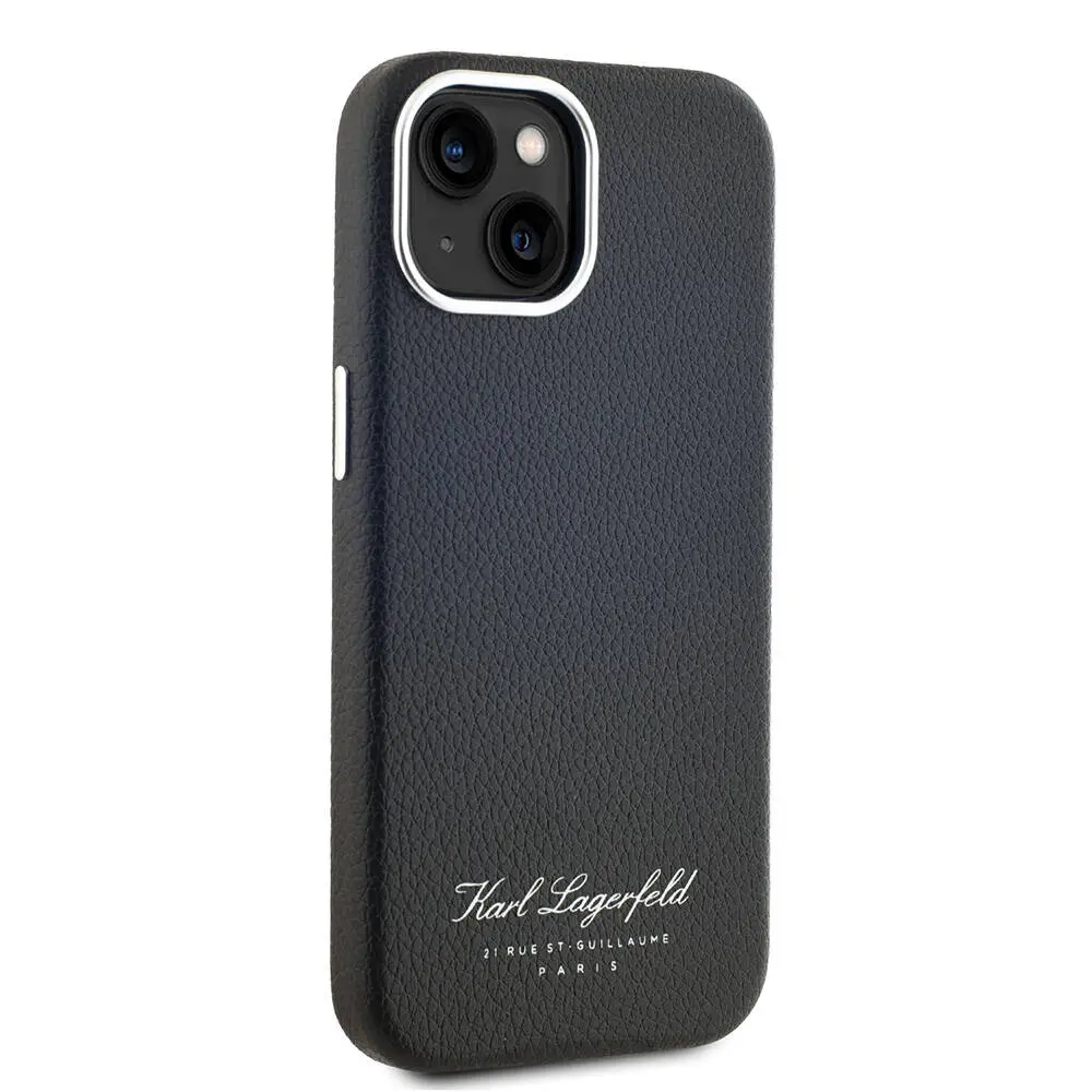 iPhone 15 Kılıf, Lisanslı KL Yazılı Hotel Kapak - Karl Lagerfeld