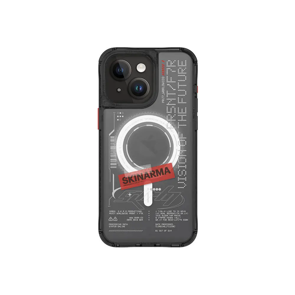 iPhone 15 MagSafe Uyumlu Şeffaf Kılıf - Skinarma Orion