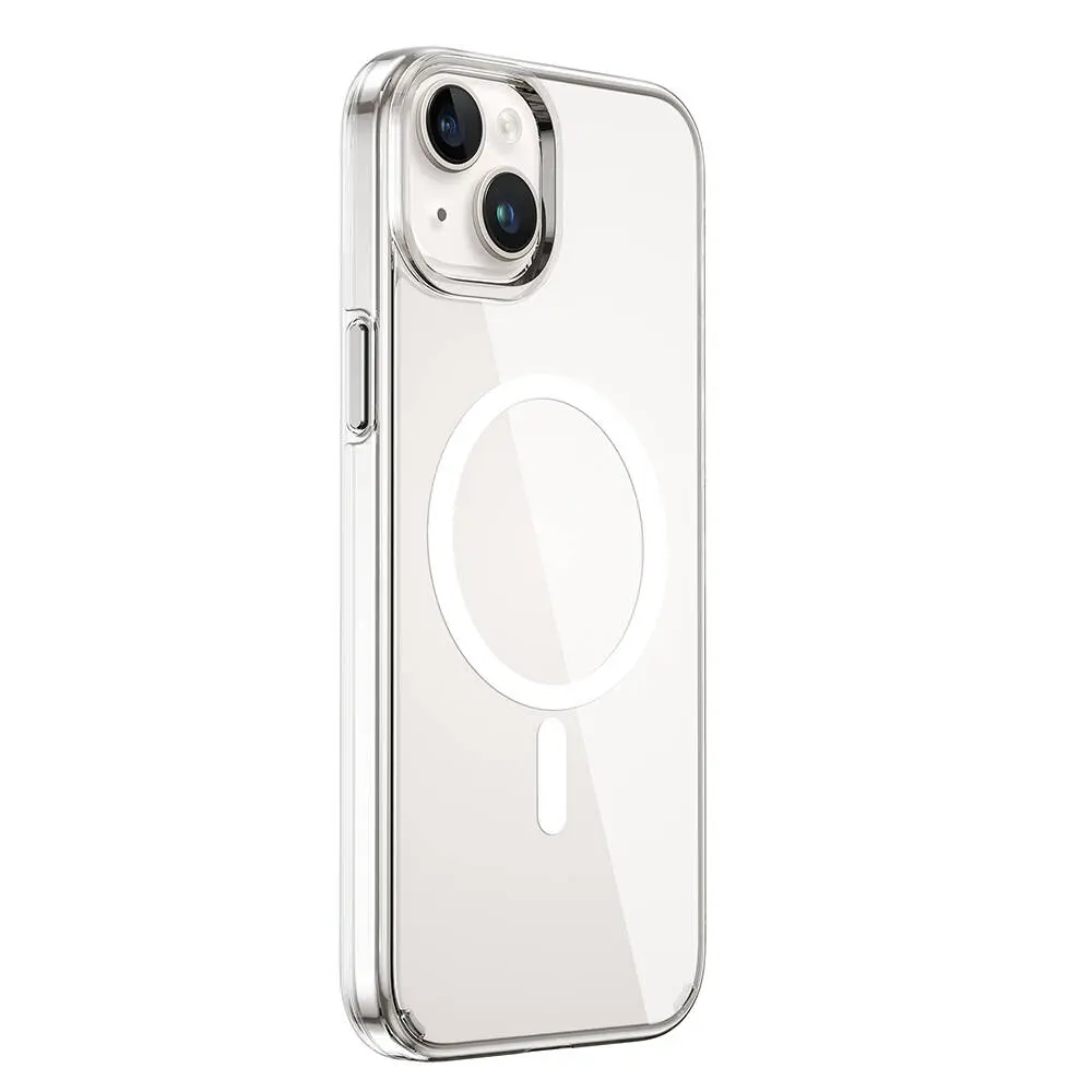 iPhone 15 MagSafe Uyumlu Şeffaf Kılıf - Wiwu BC-022