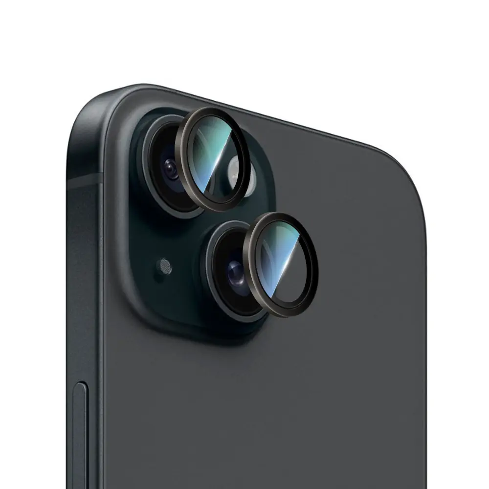 iPhone 15 Plus Kamera Lens Koruyucu - CaseWorld Alloy Serisi