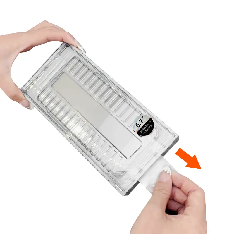 iPhone 15 Plus 0.15mm HD Cam Ekran Koruyucu, Uygulama Aparatlı - CaseWorld Ultra-Thin