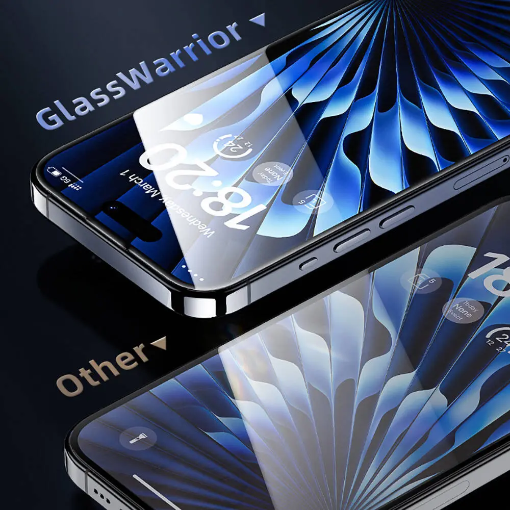 iPhone 15 Plus Benks Glass Warrior HD Cam Ekran Koruyucu, Uygulama Aparatlı
