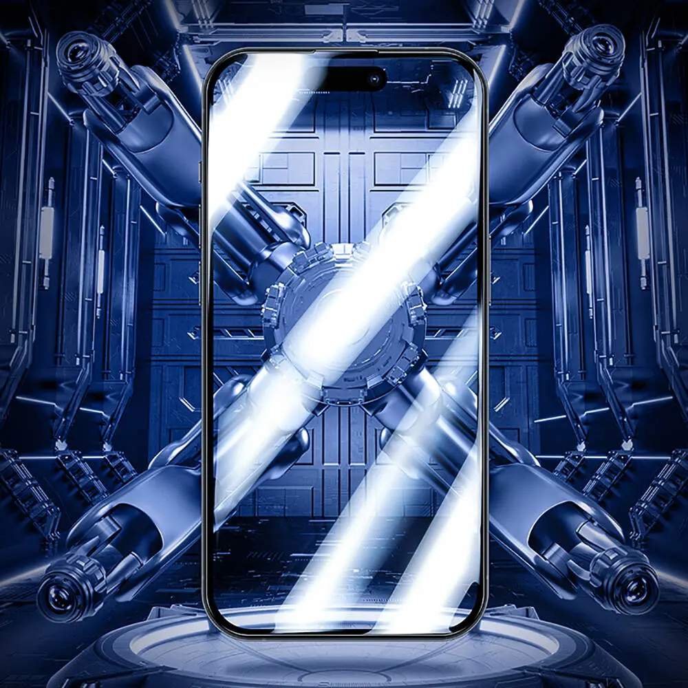 iPhone 15 Plus Benks Glass Warrior HD Cam Ekran Koruyucu, Uygulama Aparatlı