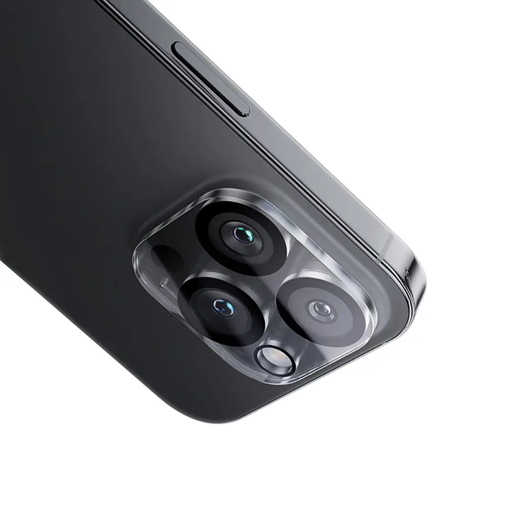 iPhone 15 Plus Kamera Lens Koruyucu, Renkli Metal Tasarım - Benks New KR
