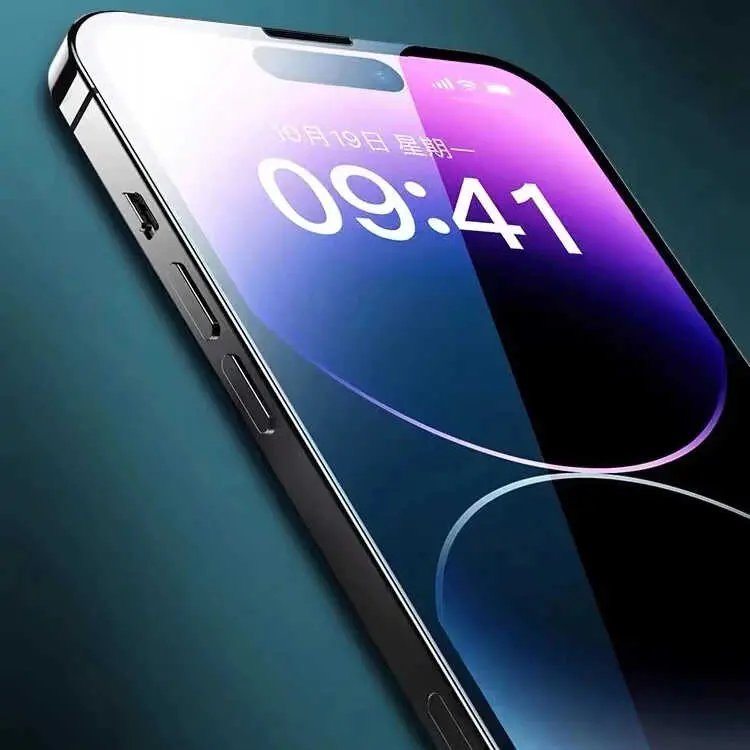 iPhone 15 Plus Seramik Ekran Koruyucu, 3D Kavisli ve Esnek Yapı - Davin