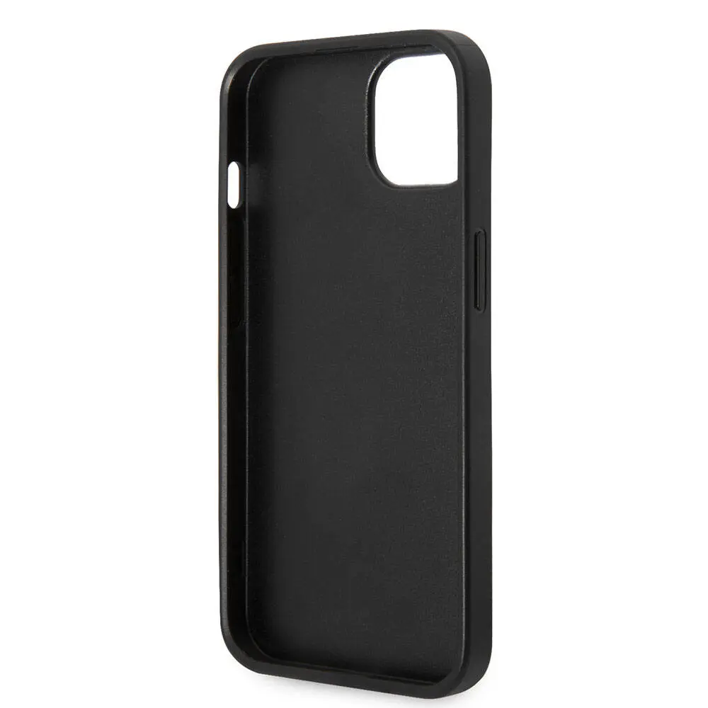 iPhone 15 Plus PU Deri Kılıf, 4G Metal Logolu - Guess