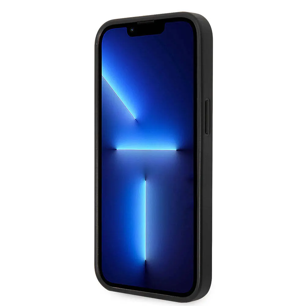 iPhone 15 Plus PU Deri Kılıf, 4G Metal Logolu - Guess