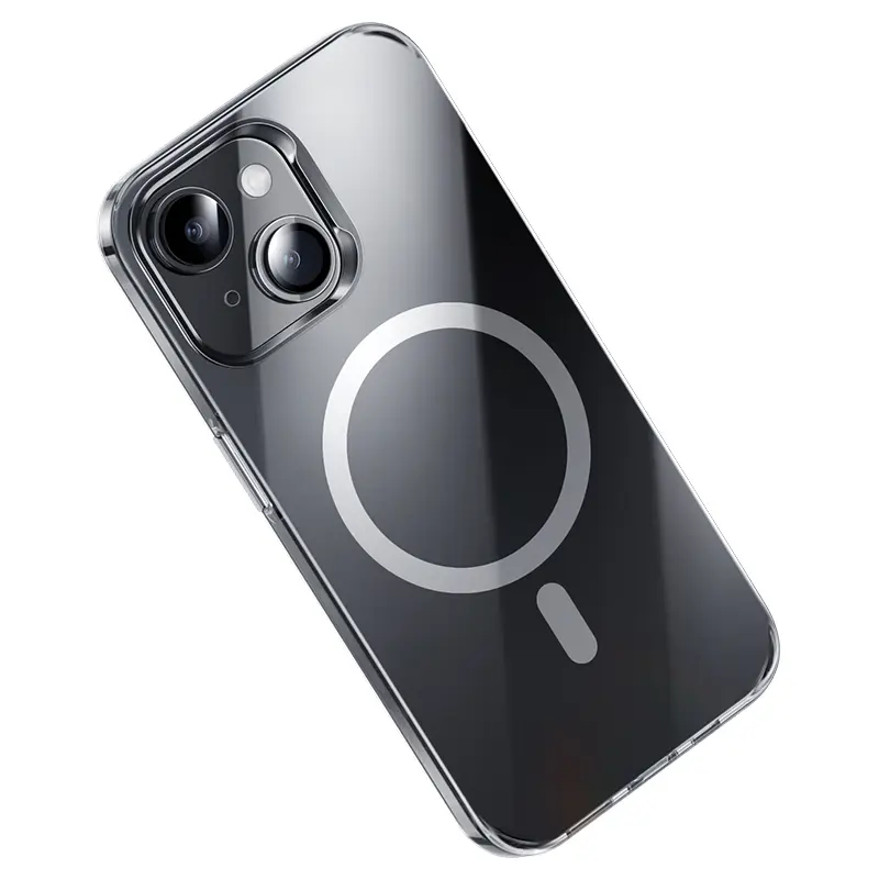 iPhone 15 Plus MagSafe Uyumlu Şeffaf Kılıf - Benks Crystal