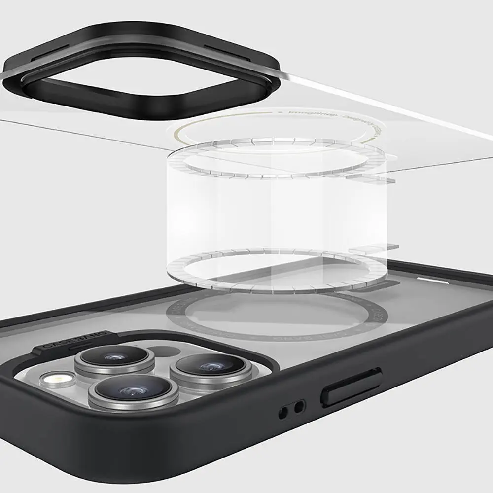 iPhone 15 Plus MagSafe Uyumlu Kılıf - Casebang Body Frame