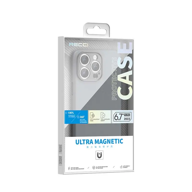 iPhone 15 Plus MagSafe Uyumlu Kamera Korumalı Kılıf - Recci Explore