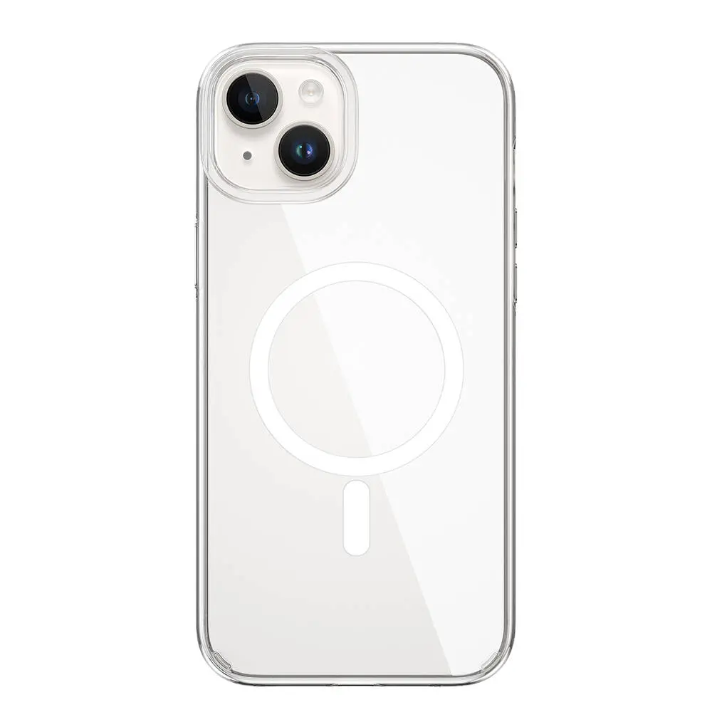 iPhone 15 Plus MagSafe Uyumlu Şeffaf Kılıf - Wiwu BC-022