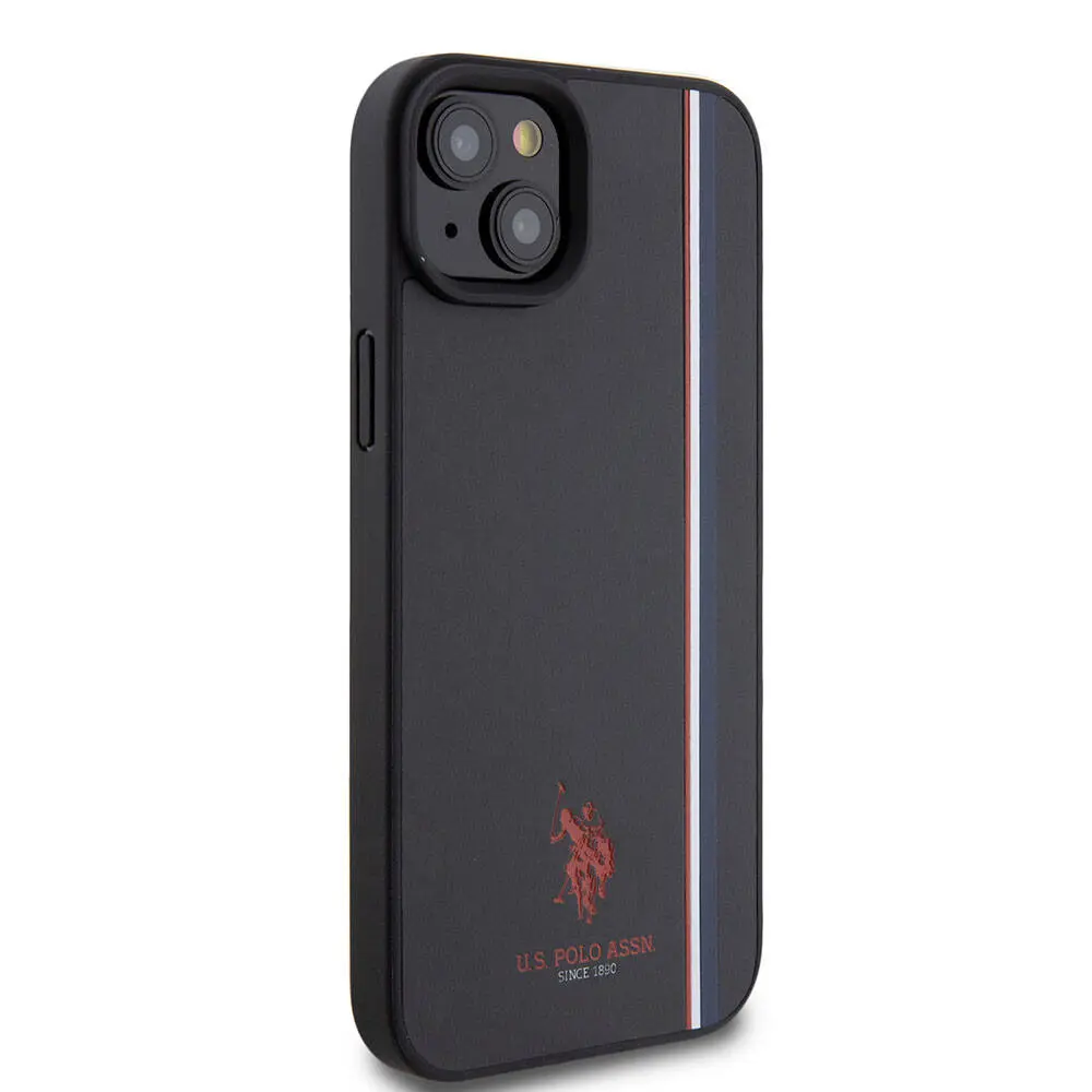iPhone 15 Plus U.S. Polo Assn. Lisanslı Şerit Tasarımlı Kılıf