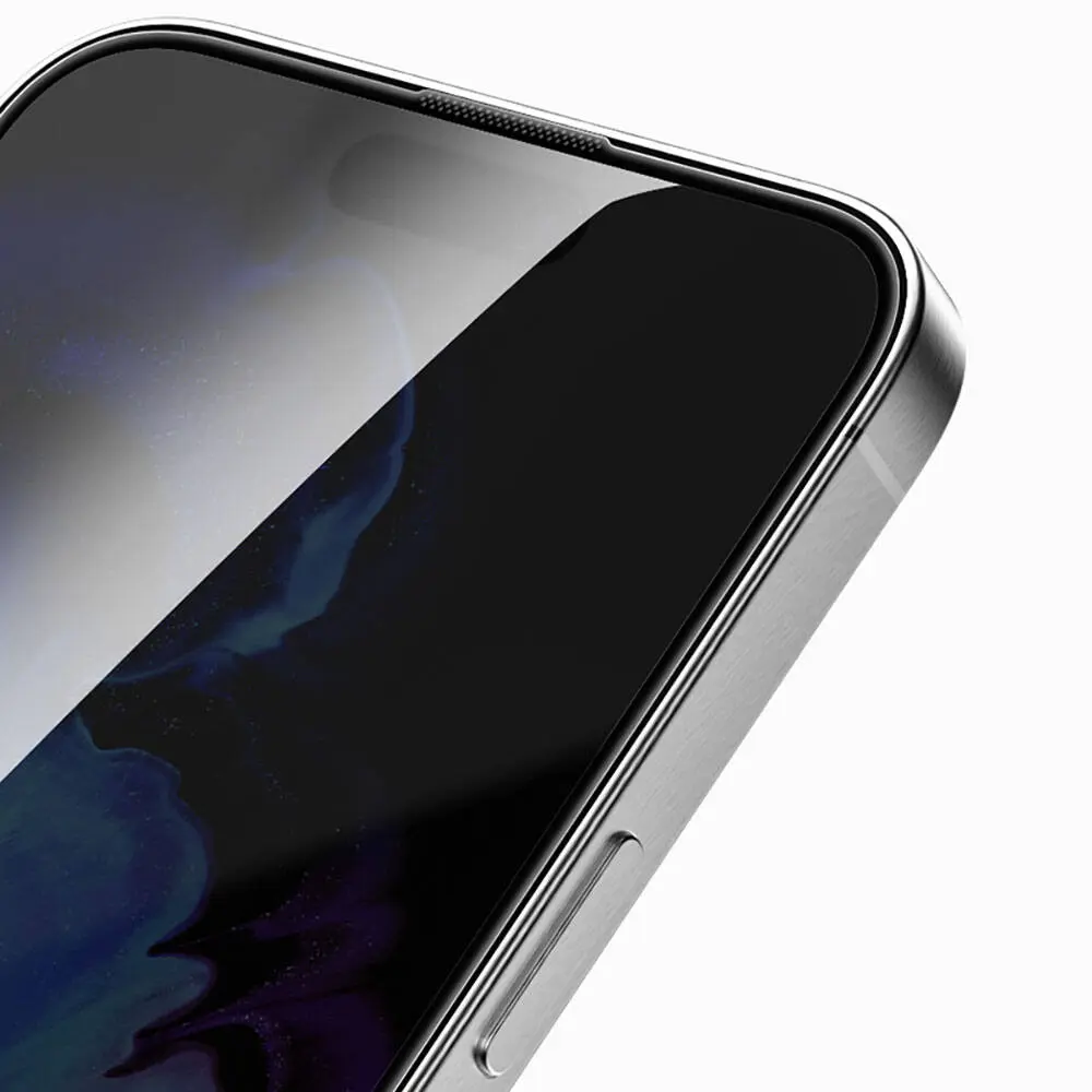 iPhone 15 Plus Gizlilik Filtreli Temperli Cam Ekran Koruyucu - Recci RSP-A18AP
