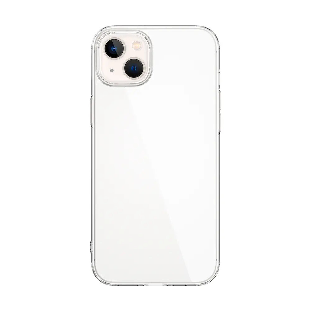 iPhone 15 Plus Şeffaf Kılıf, Ekran ve Kamera Koruyucu 3'ü 1 Arada Set - Wiwu Wi-IP001