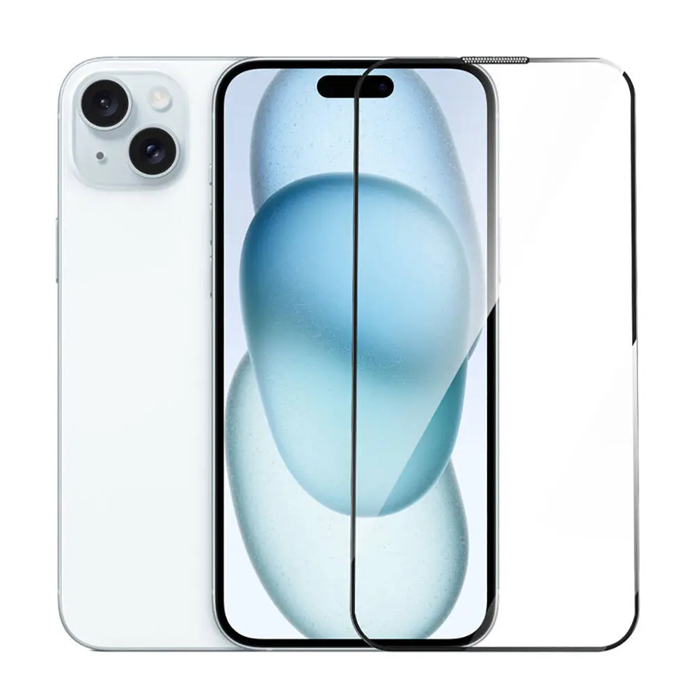 iPhone 15 Plus Temperli Cam Ekran Koruyucu 25'li Paket - Wiwu GT-014