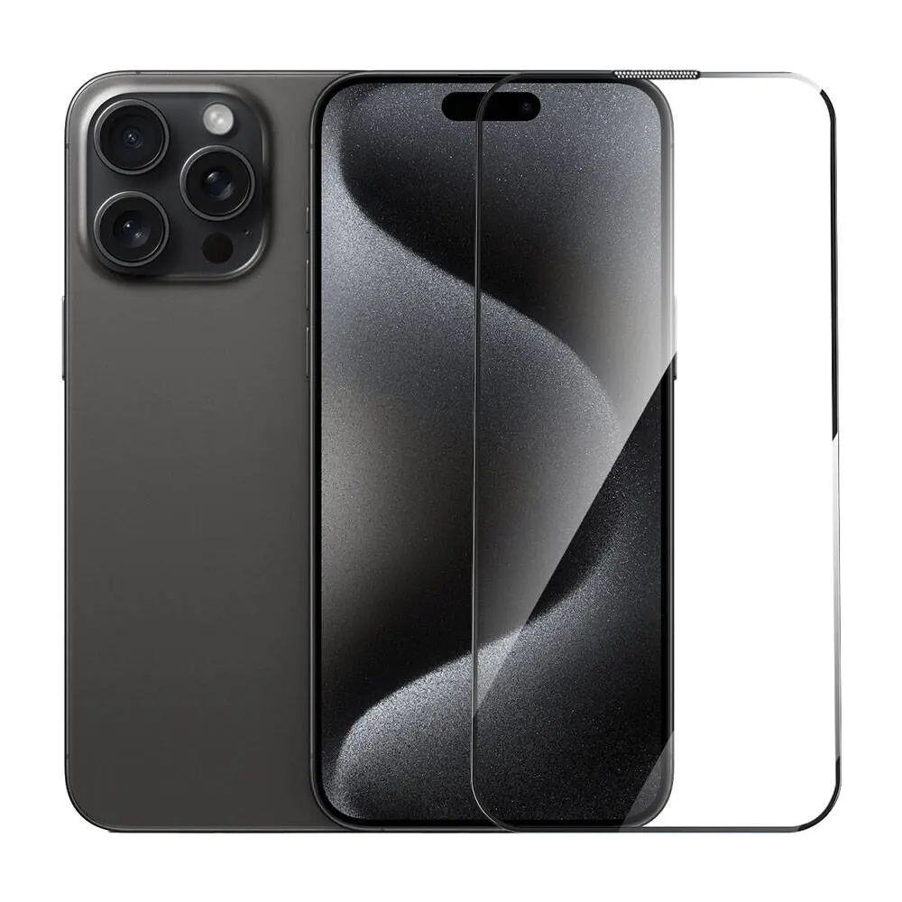 iPhone 15 Pro Temperli Cam Ekran Koruyucu 10'lu Paket - Wiwu GT-008