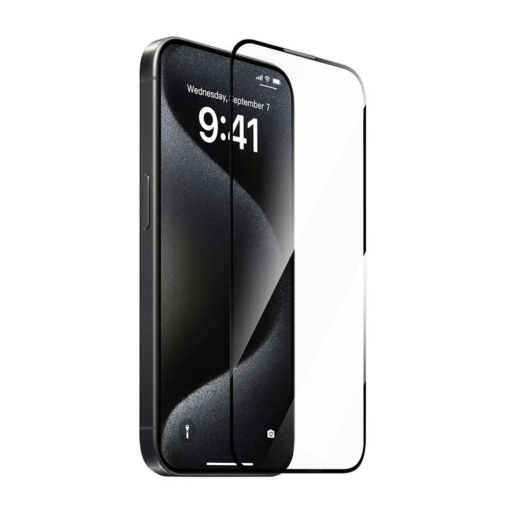 iPhone 15 Pro Temperli Cam Ekran Koruyucu 10'lu Paket - Wiwu GT-008