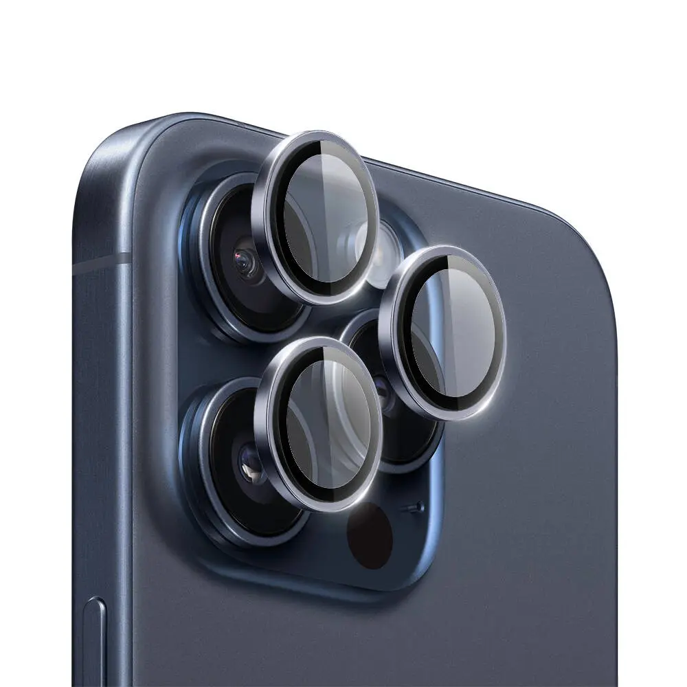 iPhone 15 Pro Safir Kamera Lens Koruyucu - Wiwu LG-003