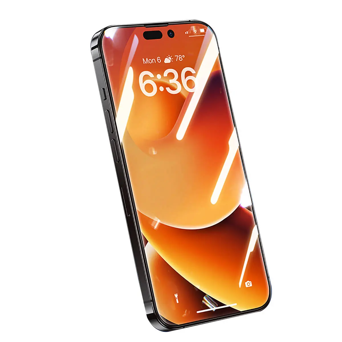 iPhone 15 Pro Tam Kaplamalı Kavisli Kenar Ekran Koruyucu - Benks Air Shield 10 Adet