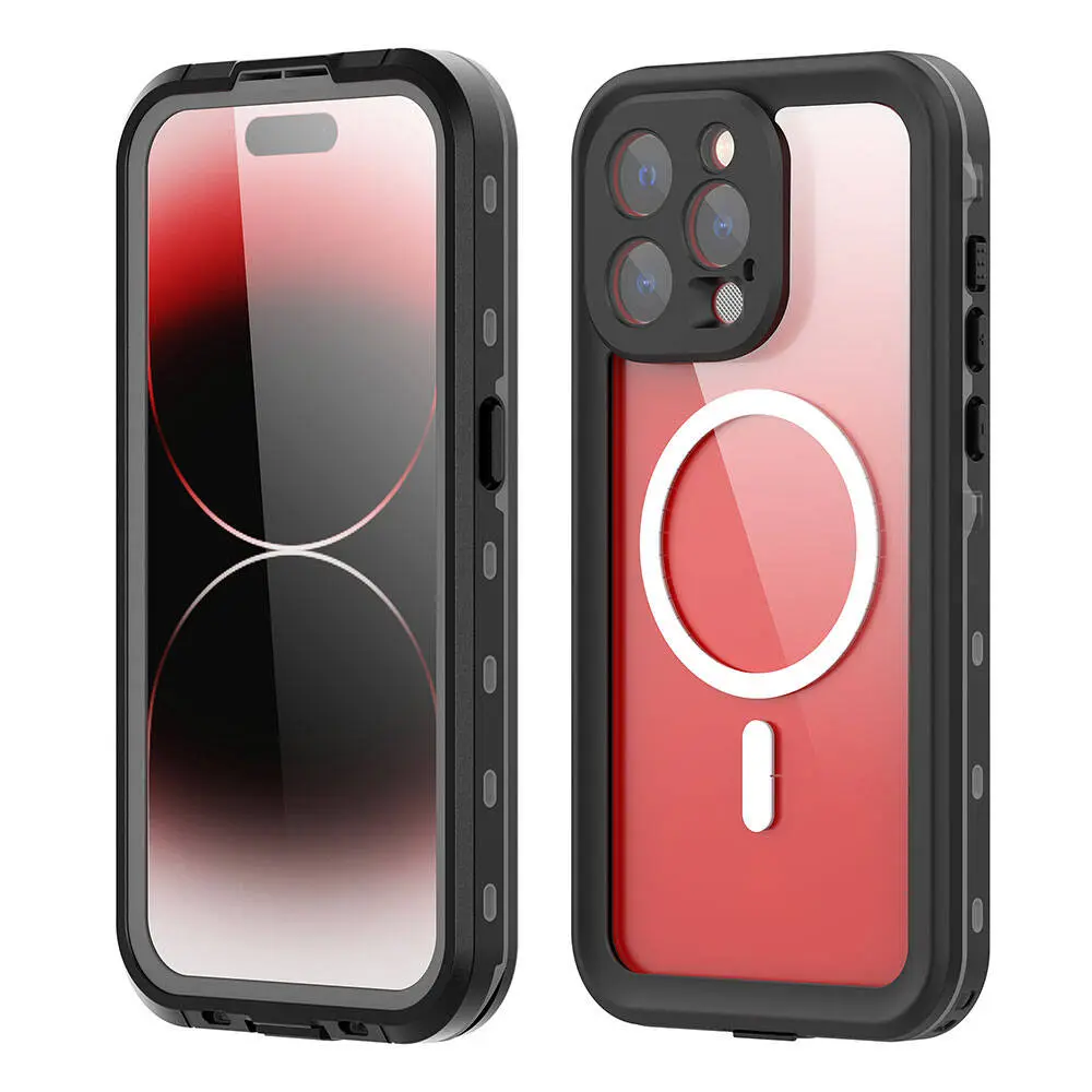 iPhone 15 Pro Su Geçirmez Kılıf, 2 m Su ve Düşme Dayanımı - Zore