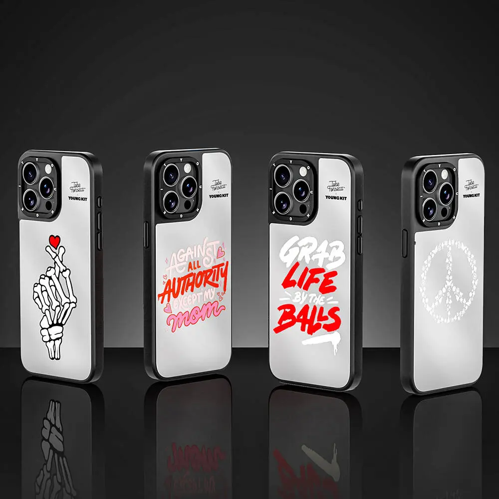 iPhone 15 Pro Aynalı Kılıf - Youngkit Tobias Fonseca Tasarımı