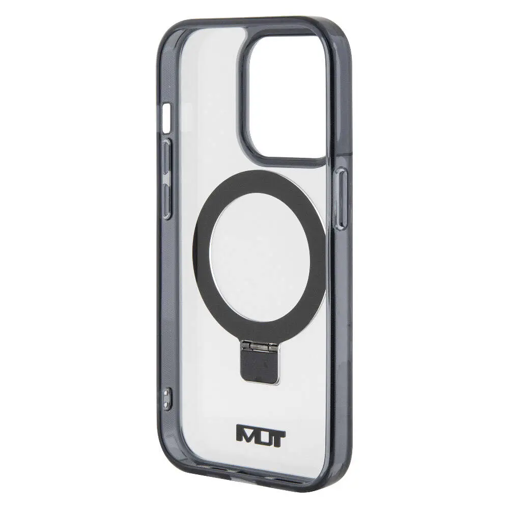 iPhone 15 Pro MagSafe Uyumlu Ring Standlı Silikon Kılıf - TUMI