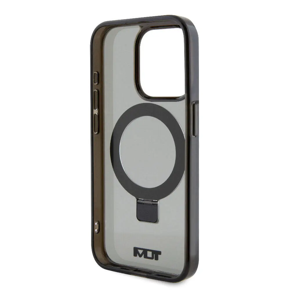 iPhone 15 Pro MagSafe Uyumlu Ring Standlı Kılıf - TUMI Lisanslı