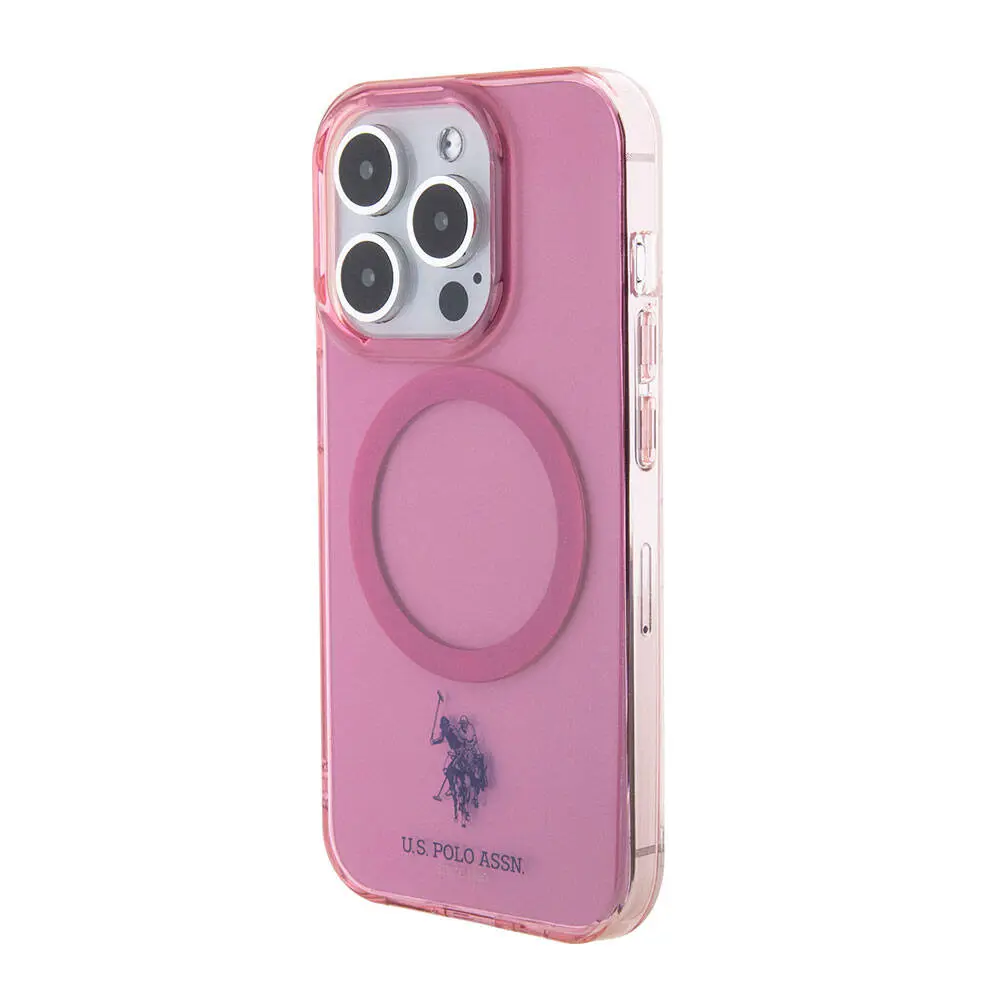 iPhone 15 Pro MagSafe Uyumlu Şeffaf Kılıf - U.S. Polo Assn. Lisanslı