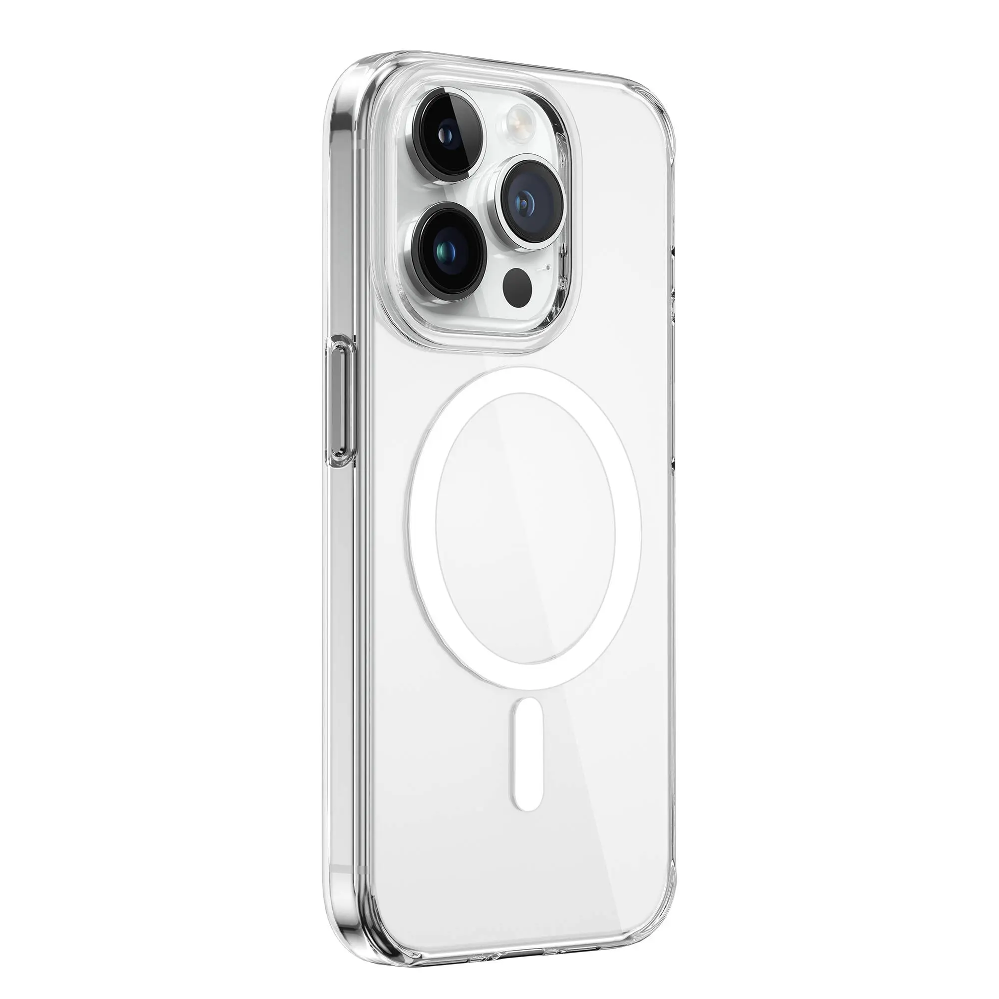 iPhone 15 Pro MagSafe Uyumlu Şeffaf Kılıf - Wiwu FYY-014