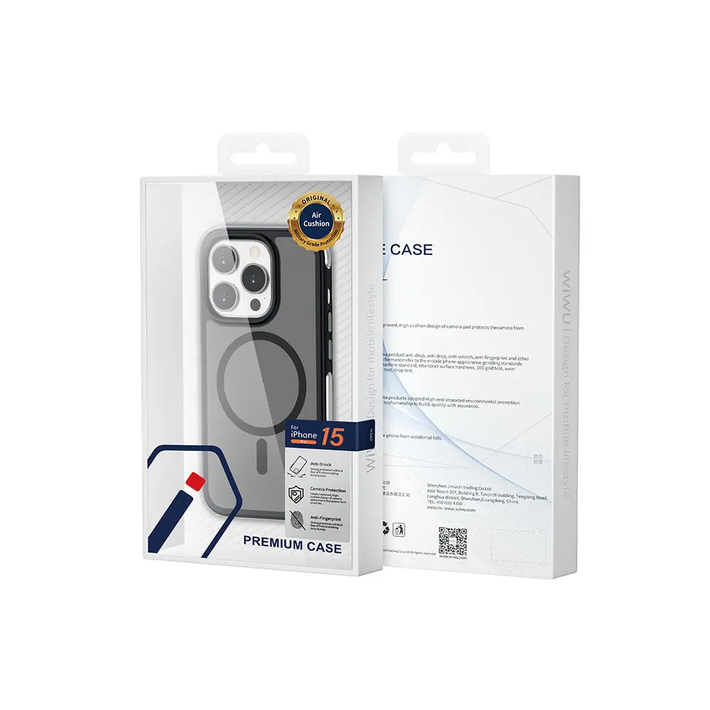 iPhone 15 Pro MagSafe Uyumlu Air Cushion Kılıf - Wiwu ZKK-012