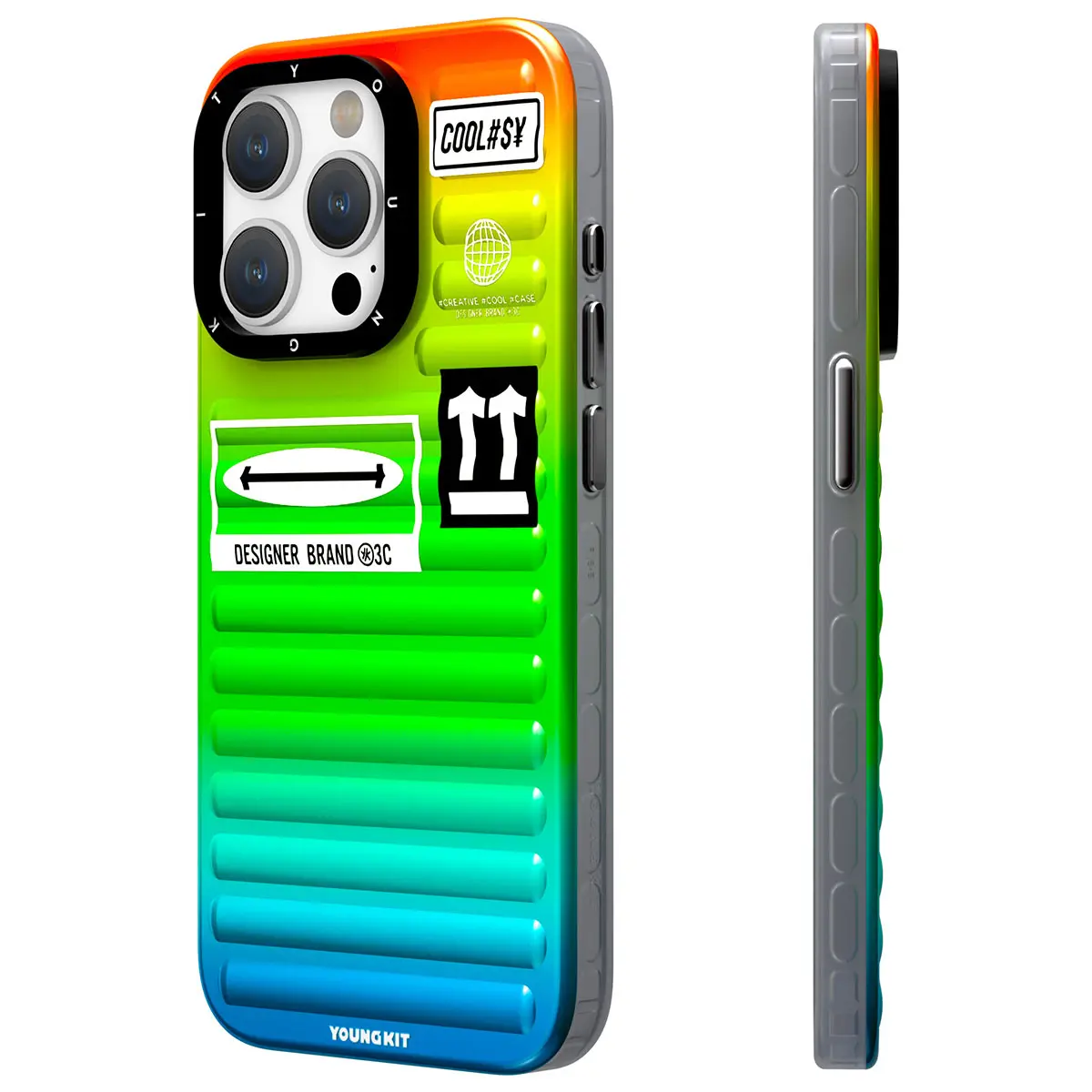 iPhone 15 Pro Renk Geçişli Kılıf - YoungKit The Secret Color
