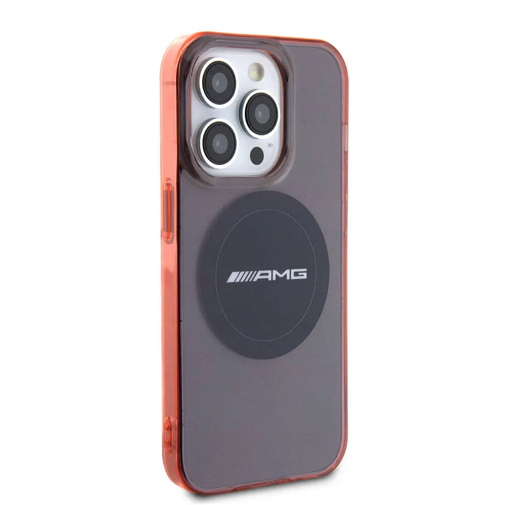 iPhone 15 Pro MagSafe Uyumlu Şeffaf Kılıf - AMG Timeless