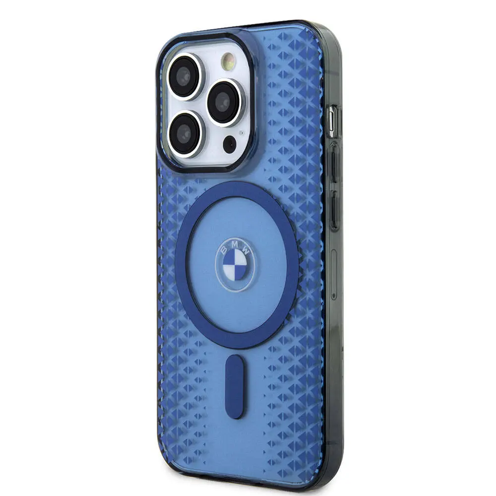 iPhone 15 Pro MagSafe Uyumlu Şeffaf Kılıf - BMW IML Signature