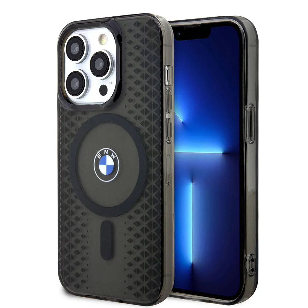 iPhone 15 Pro MagSafe Uyumlu Şeffaf Kılıf - BMW IML Signature