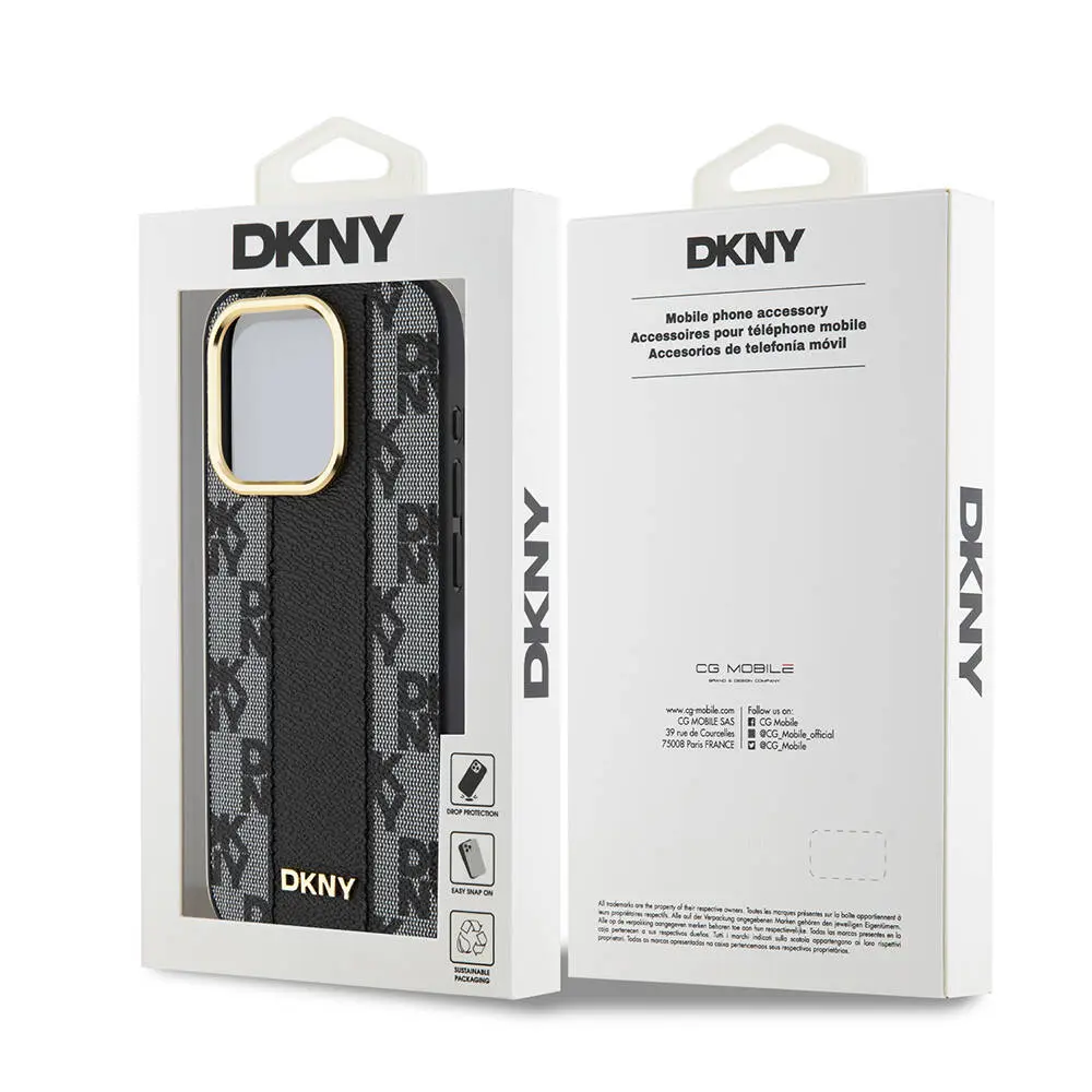 iPhone 15 Pro MagSafe Uyumlu Lisanslı Kılıf - DKNY Checkered