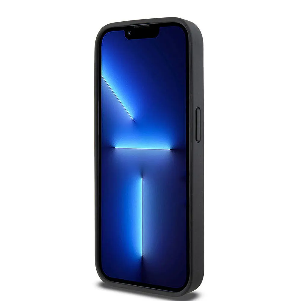 iPhone 15 Pro MagSafe Uyumlu 3D Yazılı Kılıf - DKNY Repeat Pattern