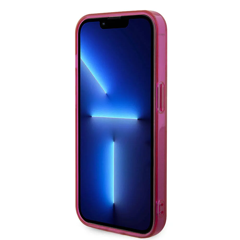 iPhone 15 Pro Hello Kitty Lisanslı Kılıf, Kitty Head Logolu - Beyaz