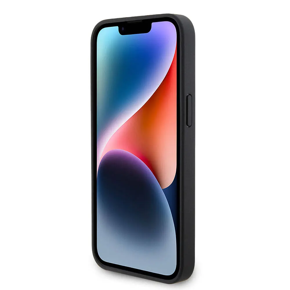 iPhone 15 Pro Kılıf, Metal Logo Detaylı Lisanslı Kapak - Karl Lagerfeld