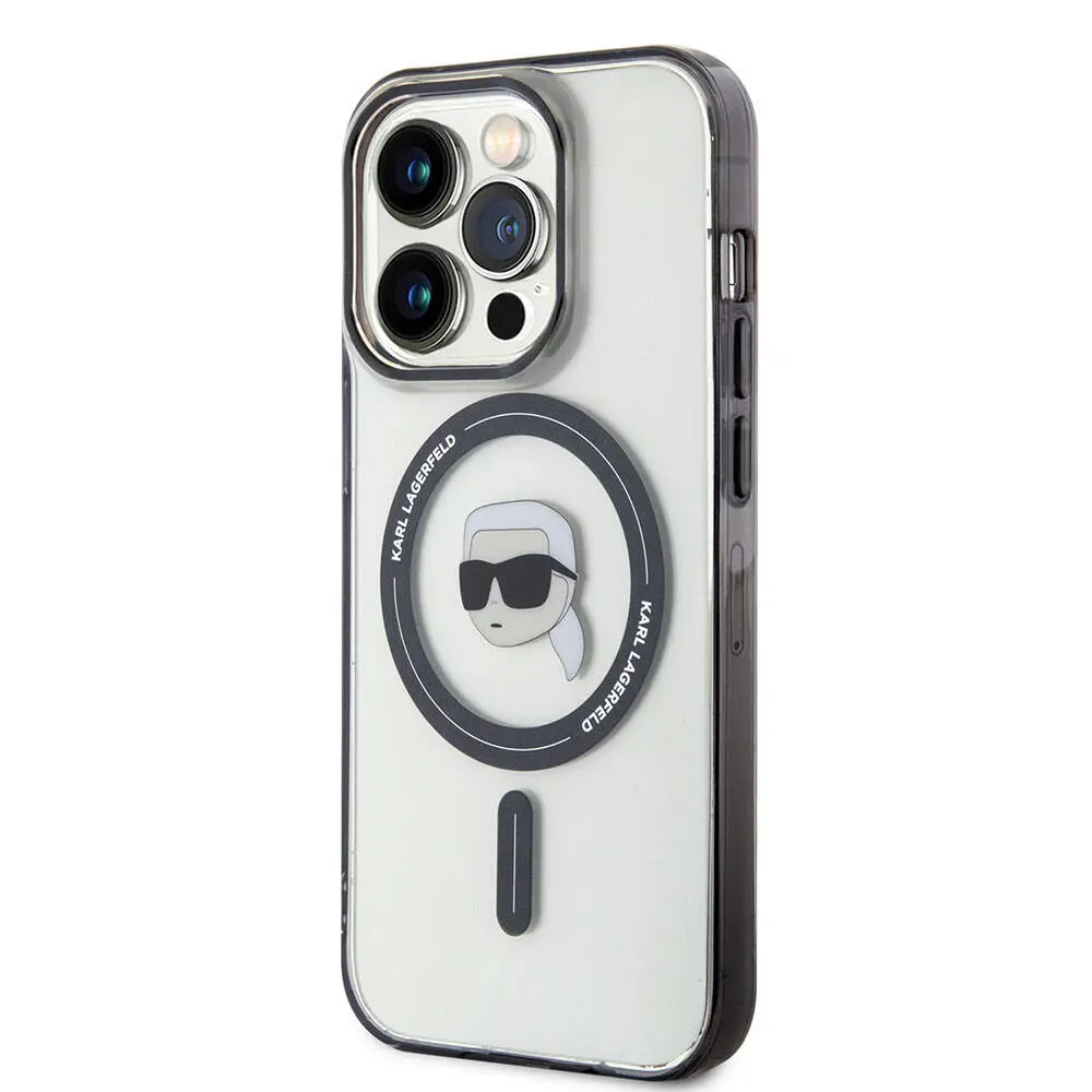 iPhone 15 Pro MagSafe Uyumlu Kılıf - Karl Lagerfeld IML Lisanslı