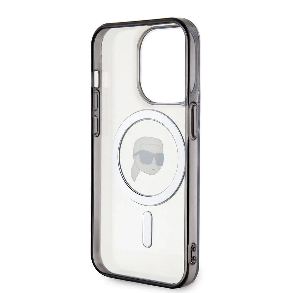 iPhone 15 Pro MagSafe Uyumlu Kılıf - Karl Lagerfeld IML Lisanslı